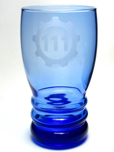 Fallout Inspired Etched Drinking Glasses