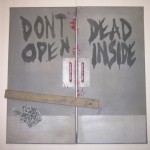 Don't Open Dead Inside Double Canvas Painting