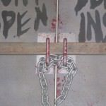Don't Open Dead Inside Walking Dead inspired Painting