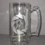 Aperture Portal Beer Mug