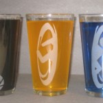 Portal etched glass set