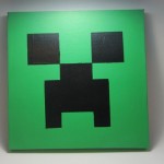 Painting Creeper Inspired Painting
