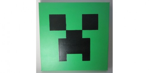Painting Creeper Inspired