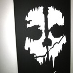 COD Ghosts Masks painting