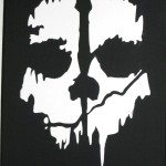 Call of Duty Ghosts inspired painting