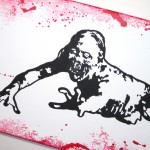Bicycle Girl Painting