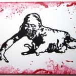 Walking dead paintings and artwork inspired by The Walking Dead