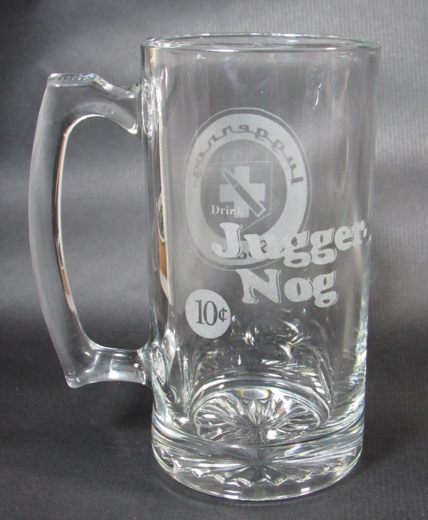 Etched Juggernog mug