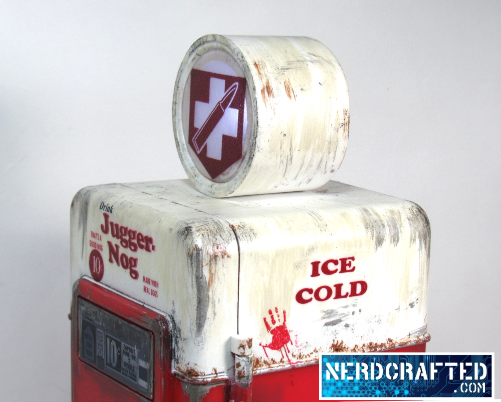 Jugger-Nog machine COD Zombies inspired mini perk replica