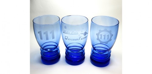 Fallout Inspired Drinking Glasses Set of 3 Glasses