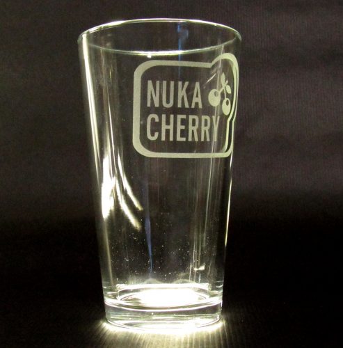 Fallout Inspired Nuka Cola Nuka Cherry Glasses