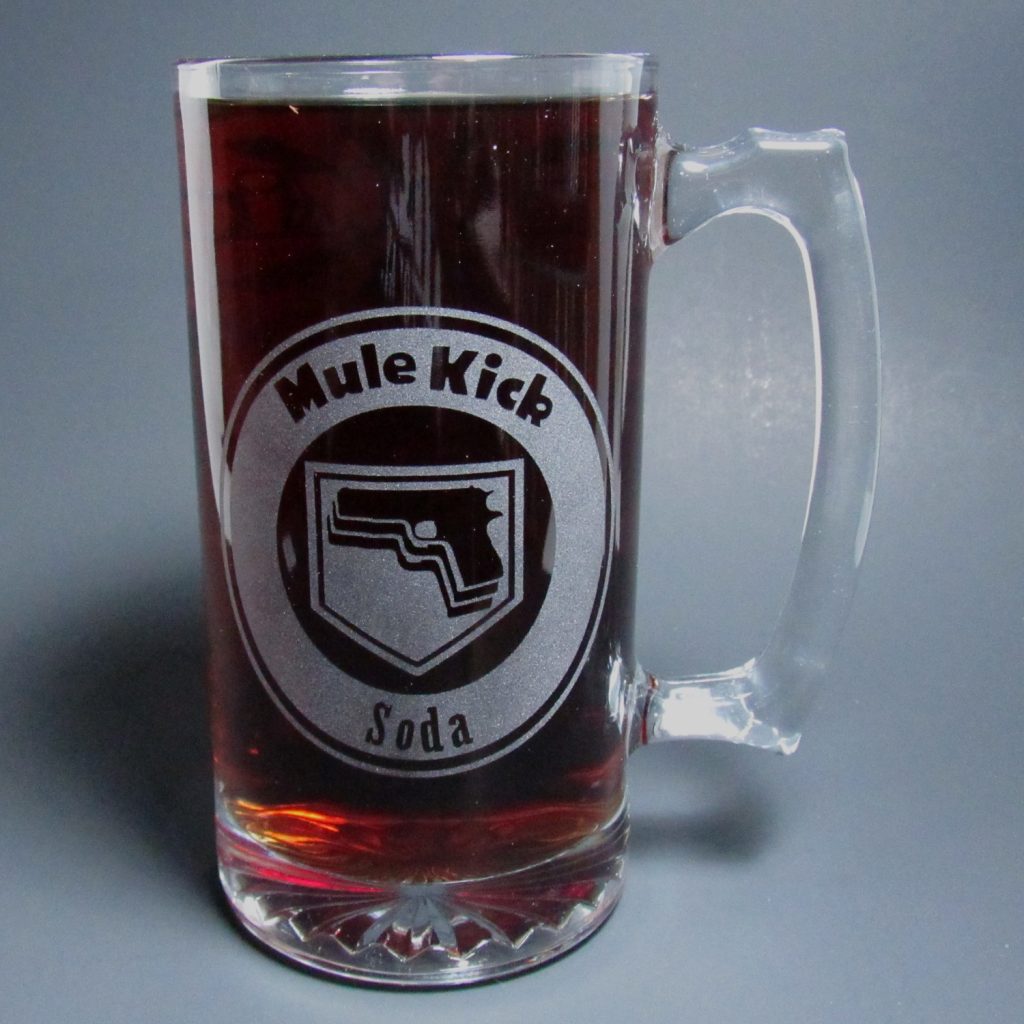 Mule Kick Cod Logo Mule Kick COD Zombies Inspired Hand Etched mug - NerdCrafted.com