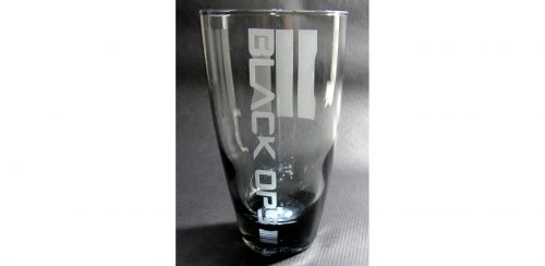 Black Ops 3 Drinking Glass handmade
