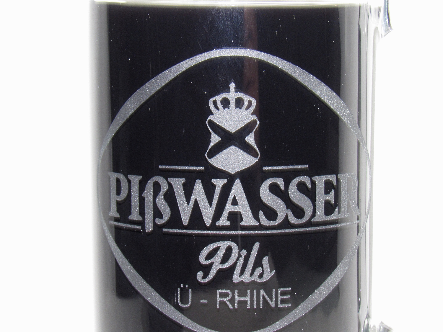 Hand made Pißwasser piswasser beer mug