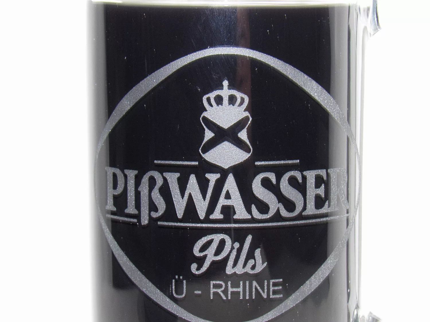 Hand made Pißwasser piswasser beer mug