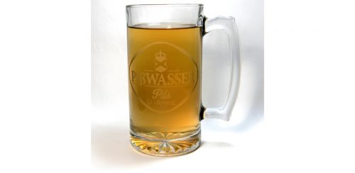 Pißwasser Beer Mug - Etched piswasser glass mug GTA gift