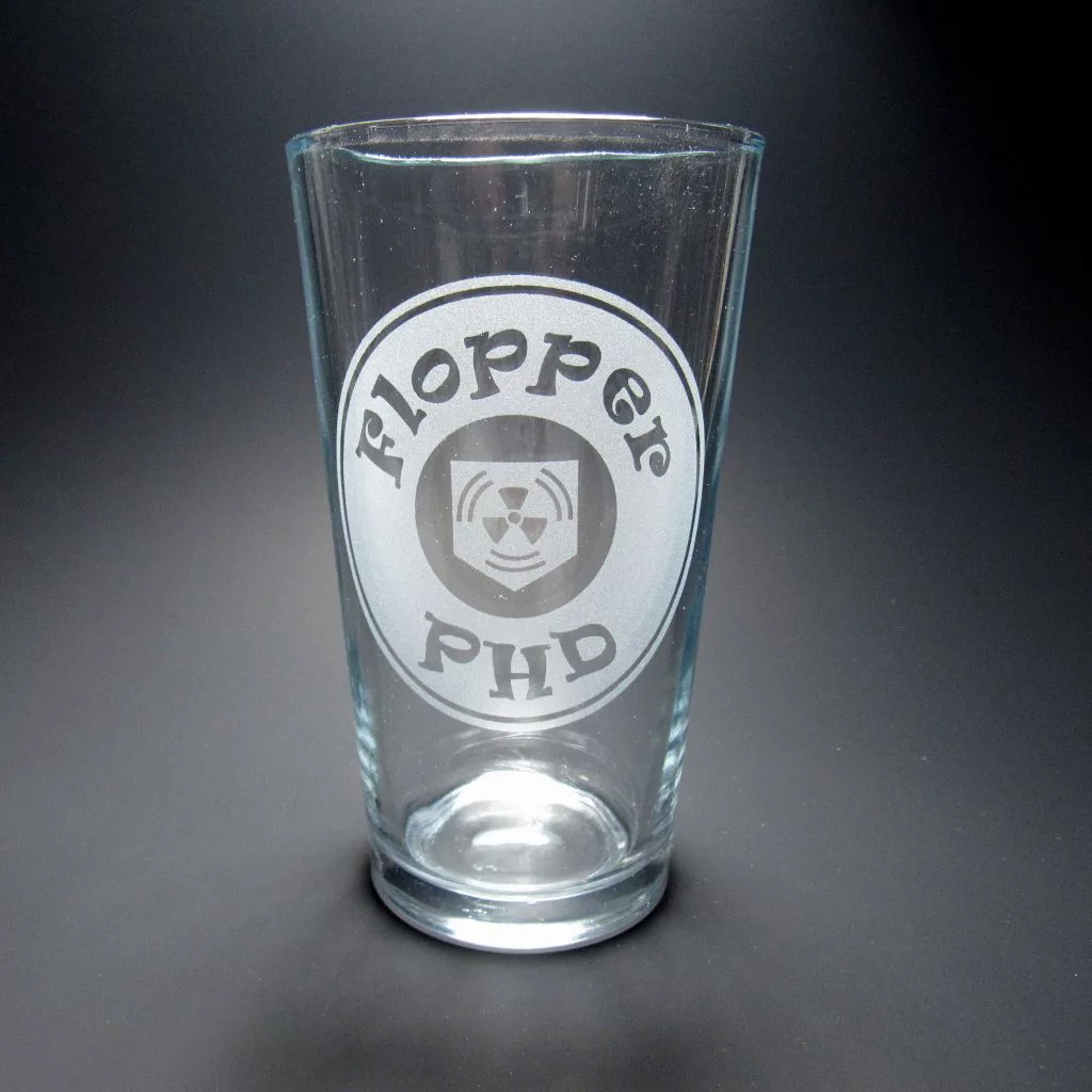 PhD Flopper COD Zombies Pint Glass Perk a Cola
