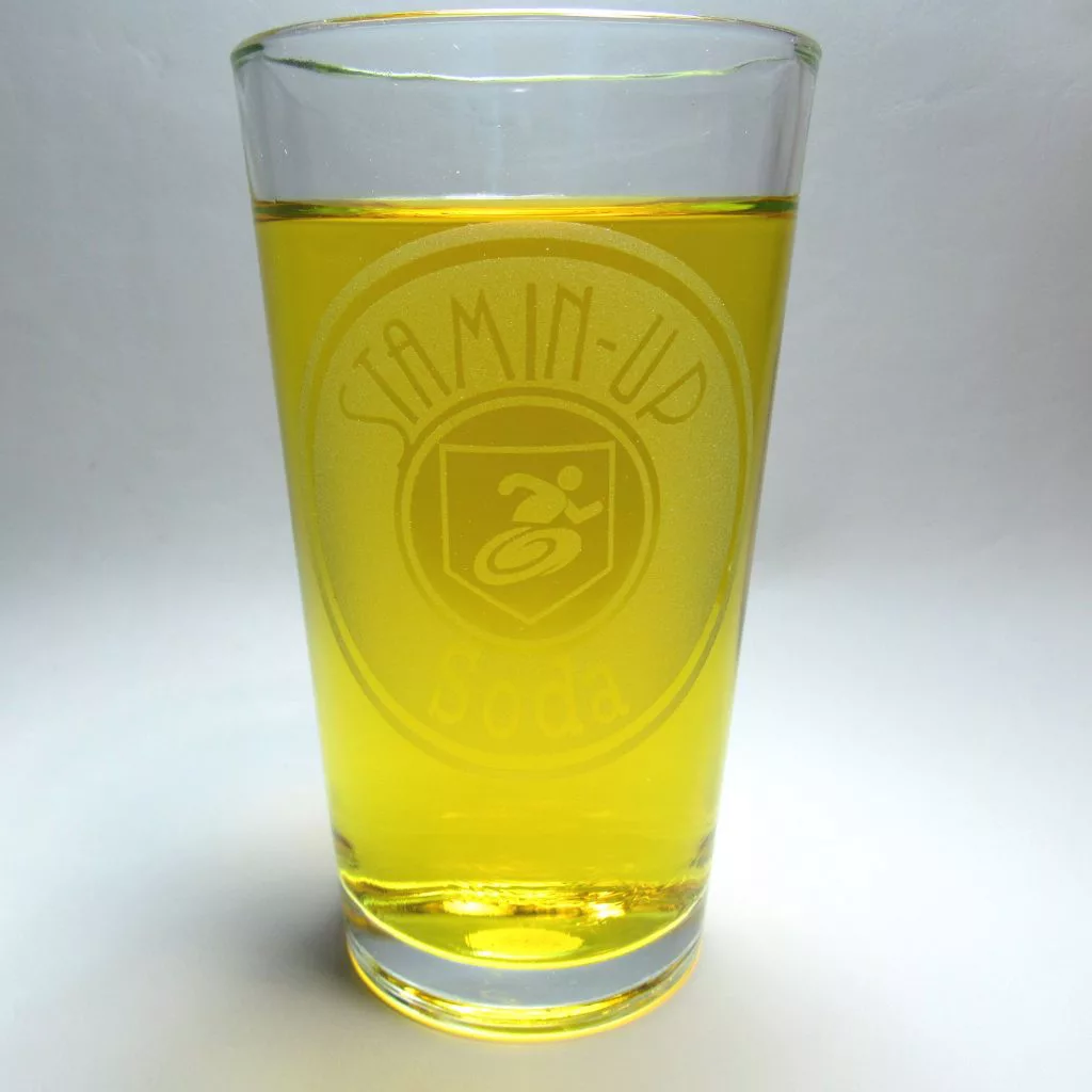 Stamin-Up COD Zombies etched pint glass perk-a-cola glass