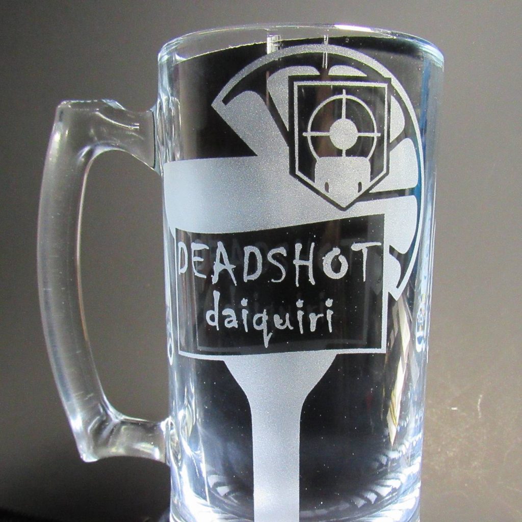 Closeup Deadshot mug