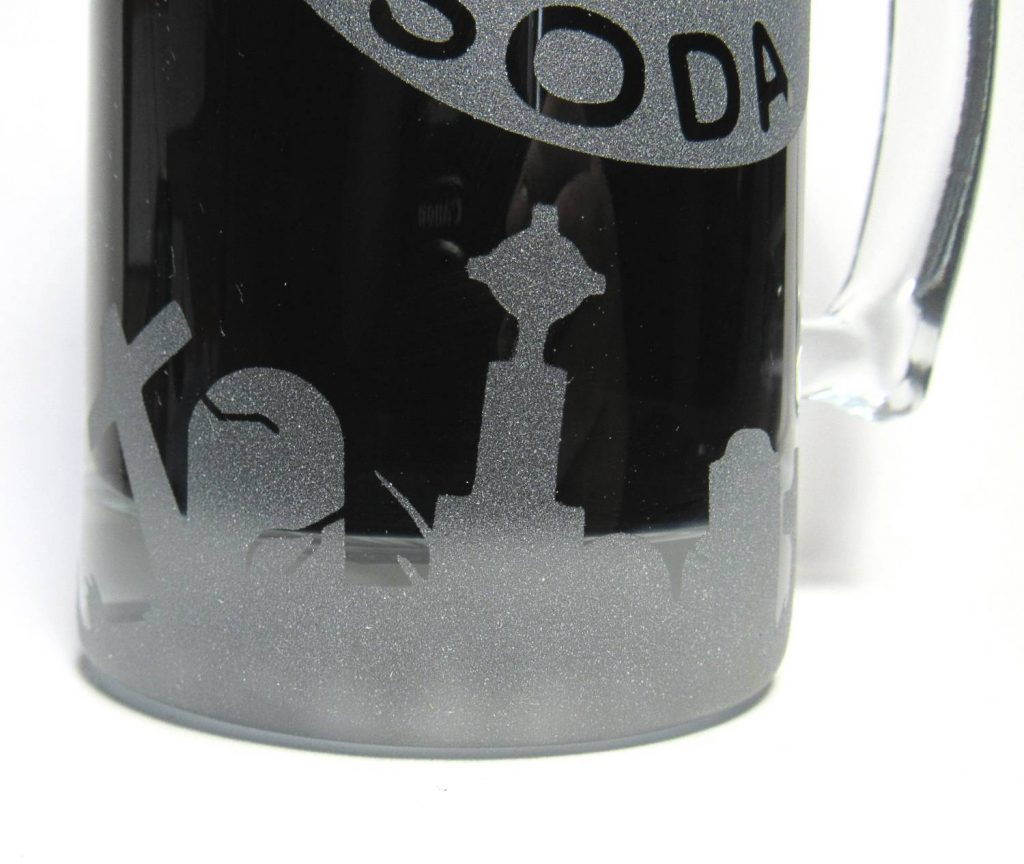 gravestones on mug bottom