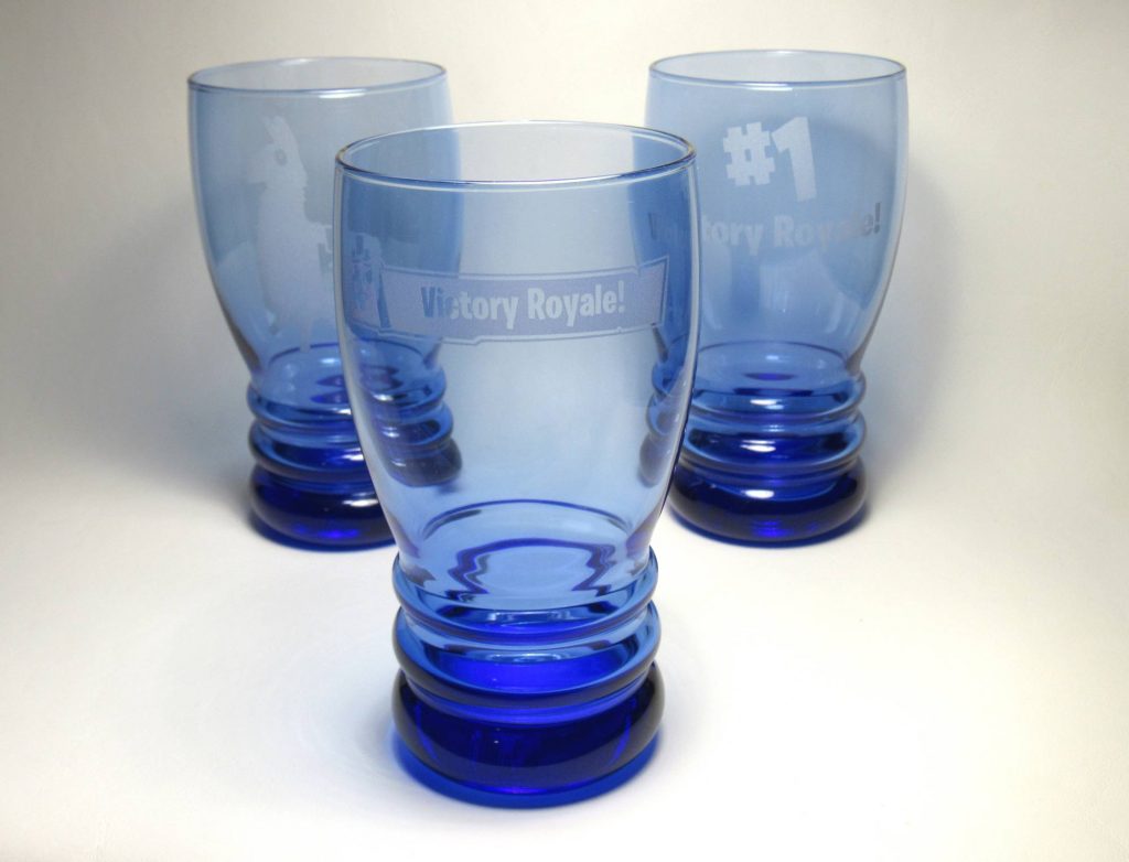 Fortnite Etched Glasses