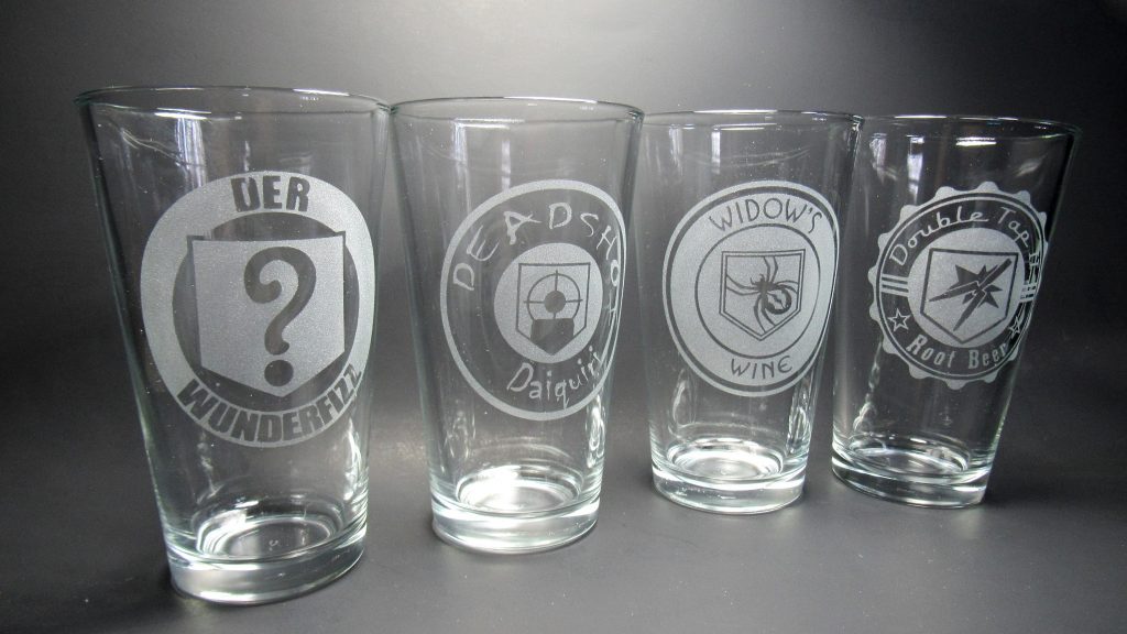 Zombies Perk Pint Glass Series 2
