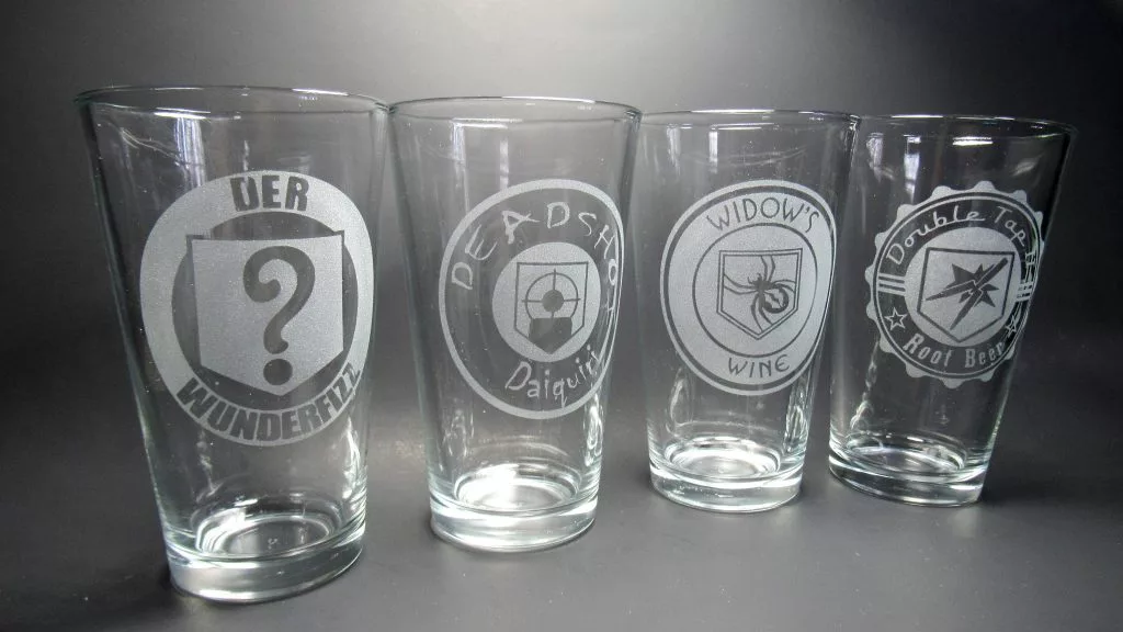 Zombies Perk Pint Glass Series 2
