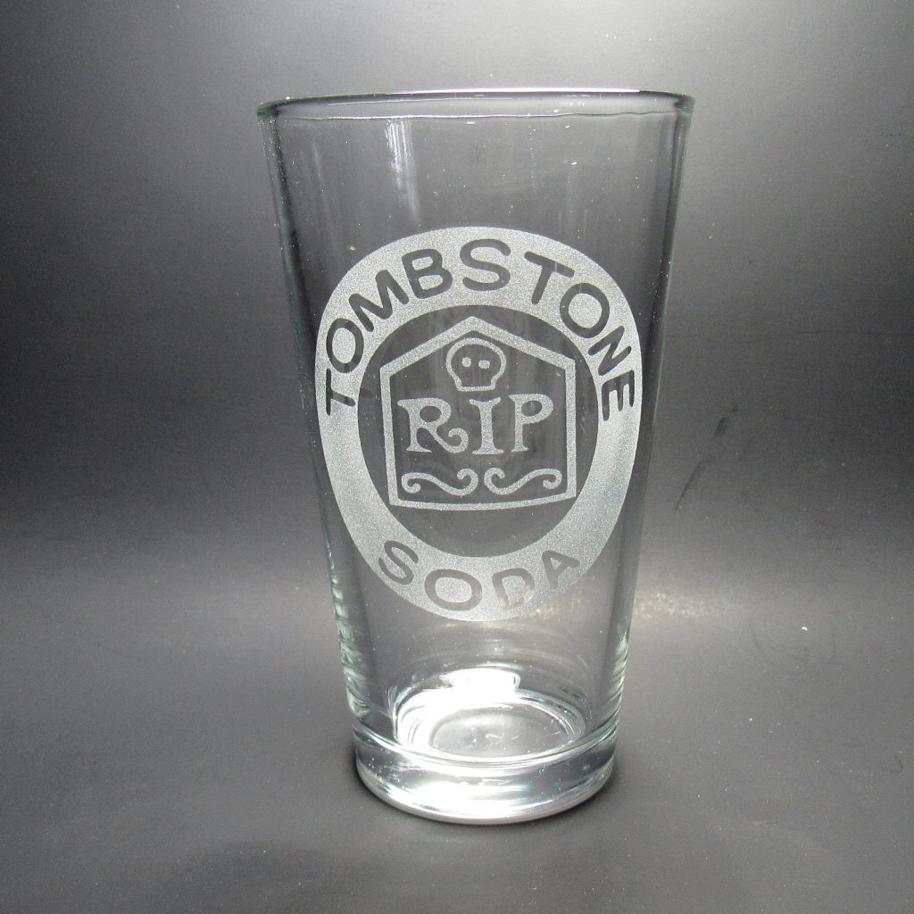 Tombstone Soda Zombie Perk Drinking Glasses