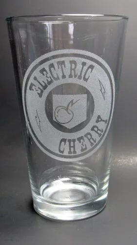 Electric Cherry Zombies Perk Glass