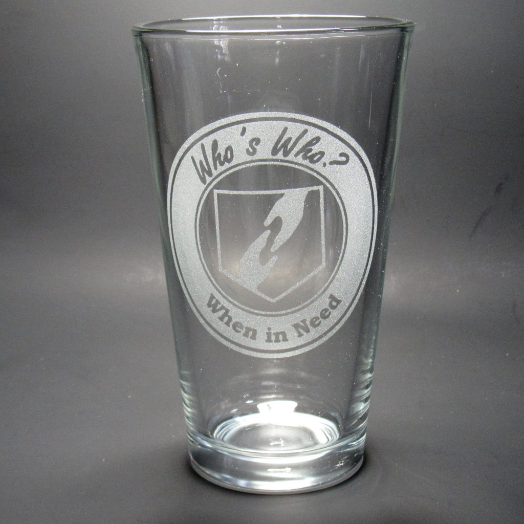 Who's Who? Zombies Perk Pint Glass