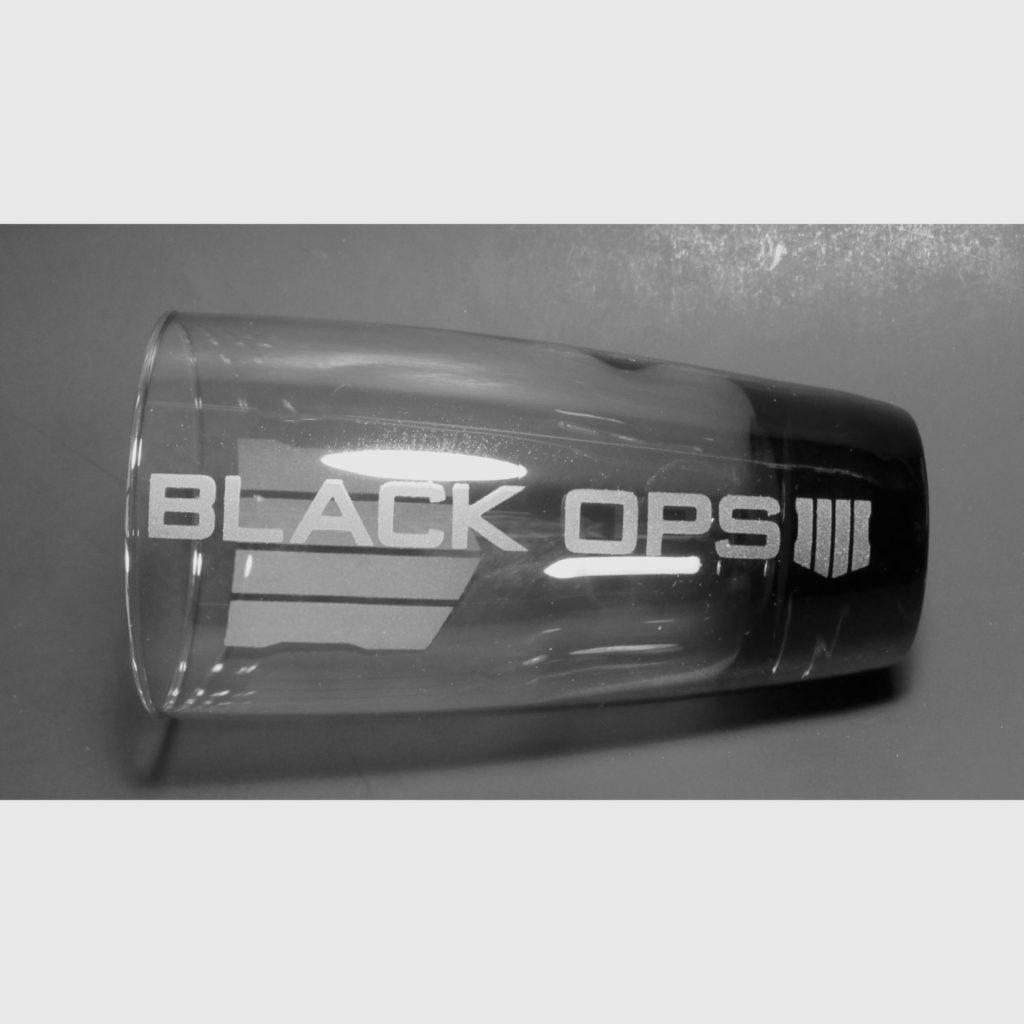Black Ops 4 Glass Empty Front Side